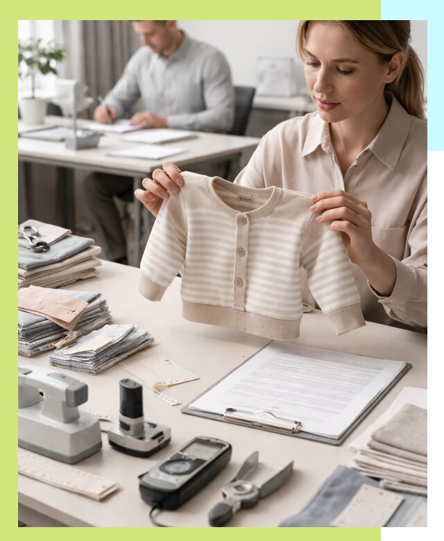 Сертификация детской одежды и текстильных изделий в Шумерле