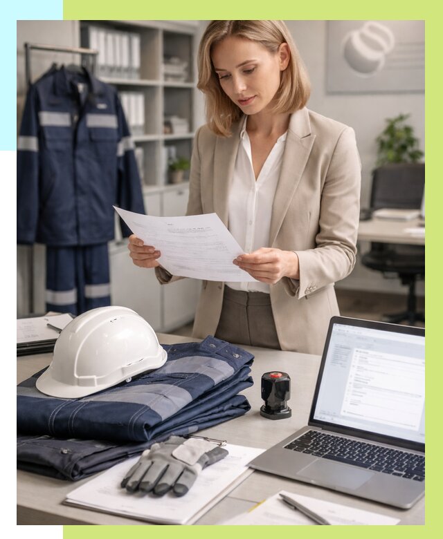 Сертификация спецодежды в Шумерле от 7604 р. | Алешин-Шмр