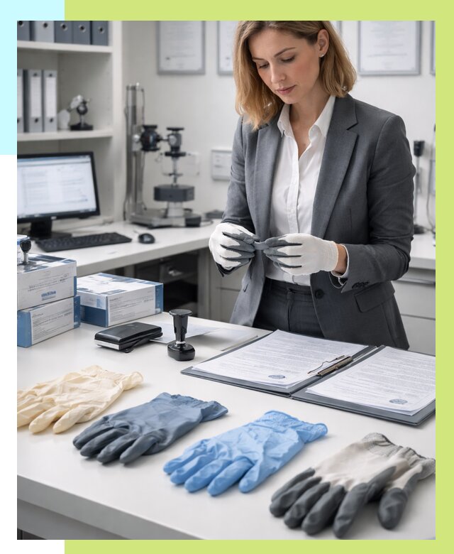 Сертификация перчаток в Шумерле от 9234 р. | Алешин-Шмр