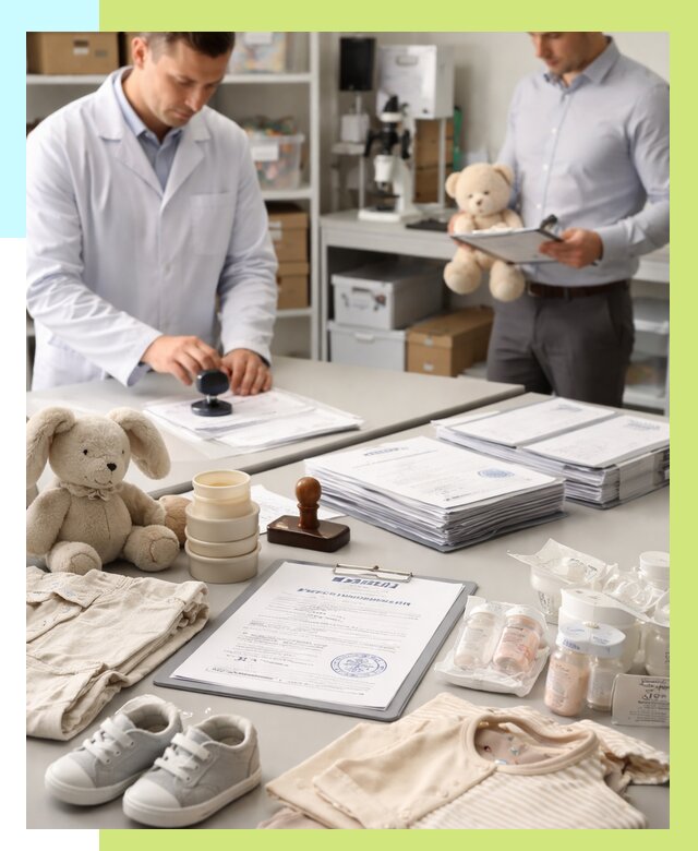 Сертификация детских товаров в Шумерле от 16295 р. | Алешин-Шмр