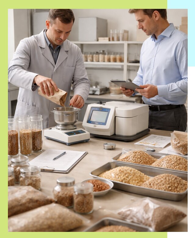 Сертификация зерна и зерновой продукции в Шумерле для экспорта