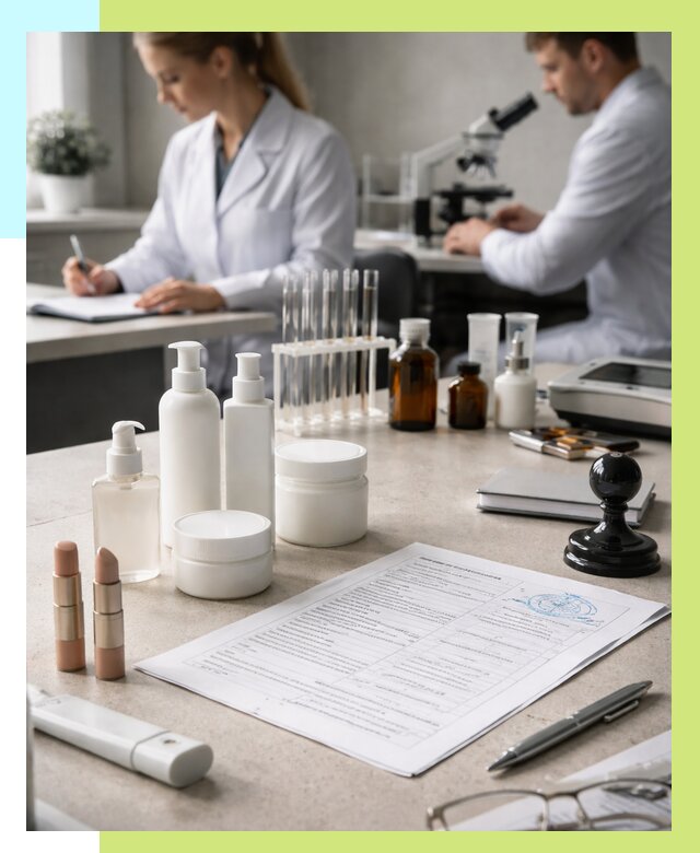 Сертификация косметики в Шумерле от 21726 р. - Алешин-Шмр
