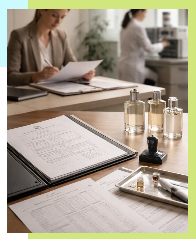 Сертификация парфюмерии в Шумерле от 16295 р. | Алешин-Шмр