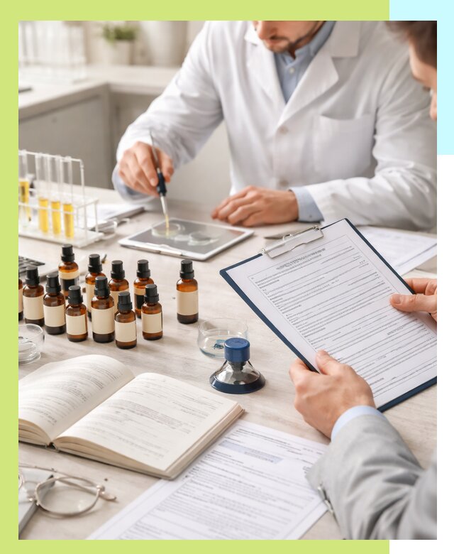 Сертификация эфирных масел и документация качества в Шумерле