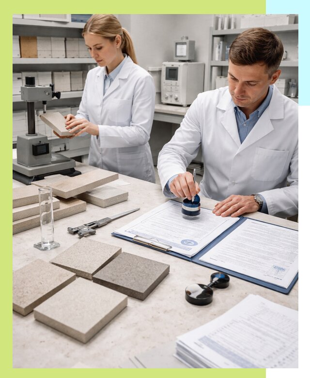 Сертификация плитки и керамики в Шумерле с документами