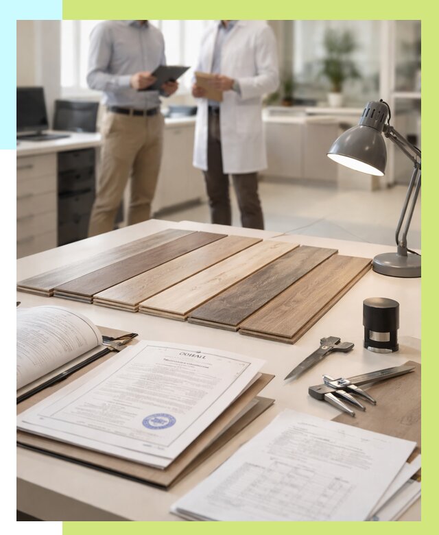 Сертификация ламината в Шумерле от 19553 р. под ключ | Алешин-Шмр