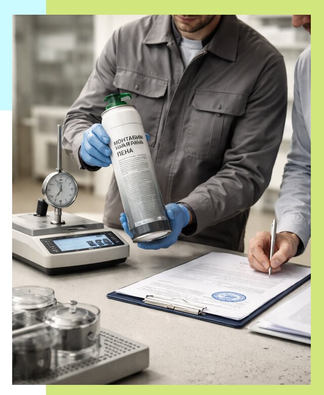 Сертификация монтажной пены в Шумерле от 16295 р. | Алешин-Шмр