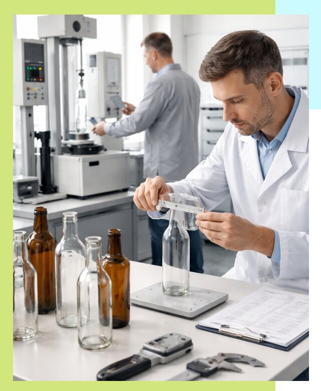 Сертификация стеклянных бутылок и сопутствующей упаковки в Шумерле