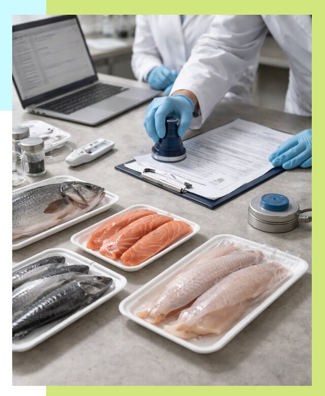 Сертификация рыбы и сертификат в Шумерле от 16295 р. | Алешин-Шмр