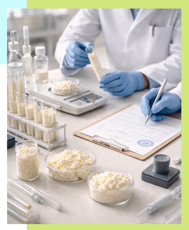 Сертификация творога в Шумерле от 13036 р. под ключ | Алешин-Шмр