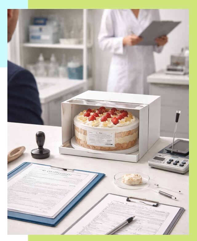 Сертификация тортов в Шумерле от 9777 р. заказать | Алешин-Шмр