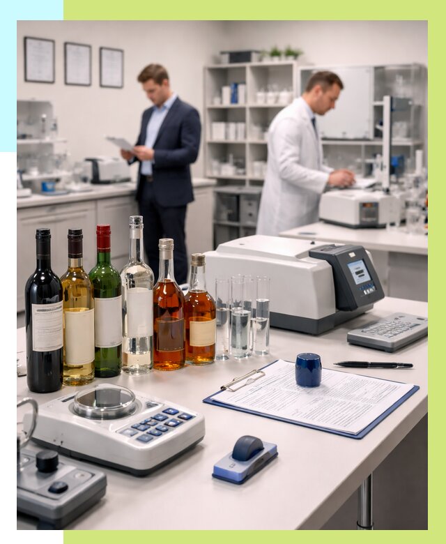 Сертификация алкогольной продукции в Шумерле от 27158 р. | Алешин-Шмр