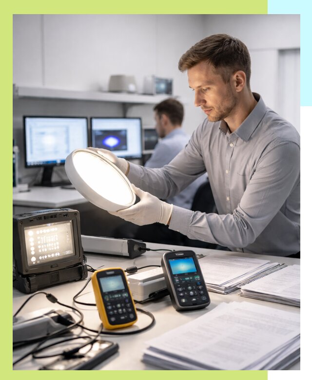 Сертификация светильников в Шумерле: испытания и оформление