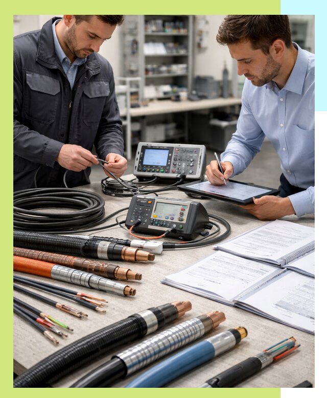 Сертификация кабеля и электропроводки в Шумерле под ключ