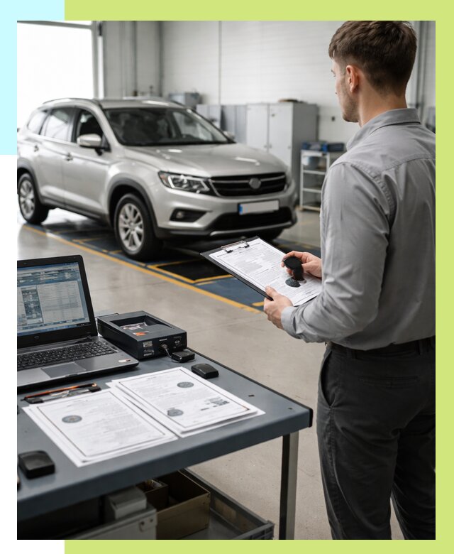 Сертификация транспортных средств в Шумерле от 13036 р. | Алешин-Шмр