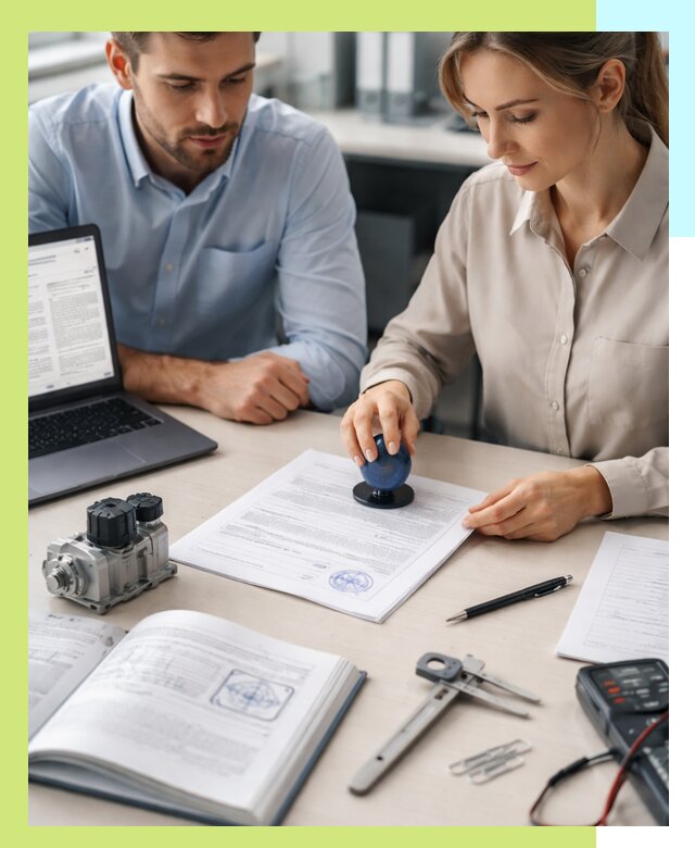 Выдача паспорта изделия и техническая экспертиза продукции в Шумерле