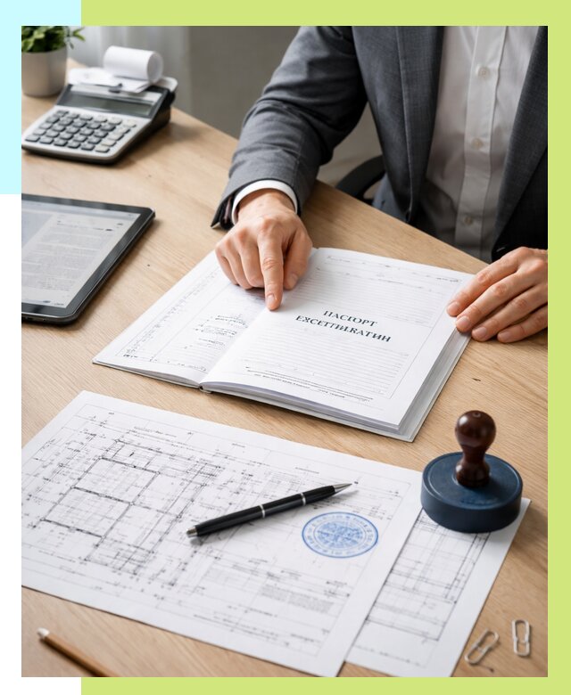 Паспорт эксплуатации в Шумерле под ключ от 4888 р. Алешин-Шмр