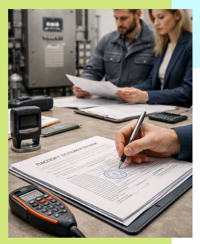 Оформление паспорта эксплуатации оборудования в Шумерле