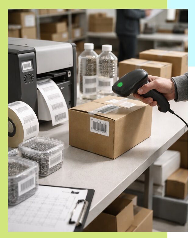 Штрихкодирование продукции и маркировка для продажи в Шумерле