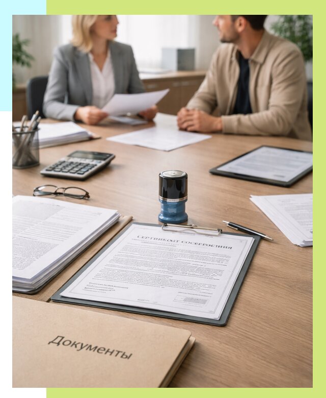 Сертификат соответствия на продукцию в Шумерле от 16295 р.|Алешин-Шмр