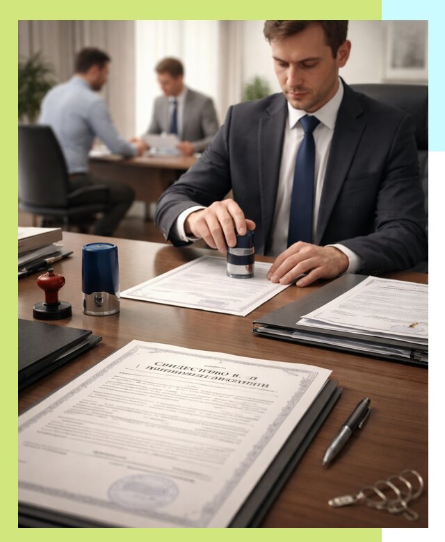 Оформление свидетельства о государственной регистрации в Шумерле