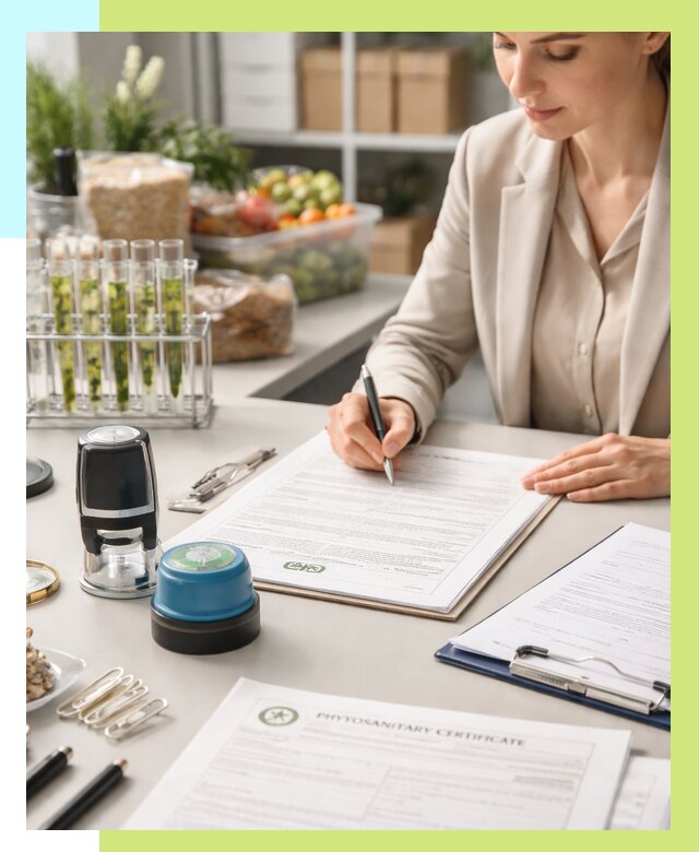 Фитосанитарный сертификат оформить в Шумерле от 4888 р. | Алешин-Шмр