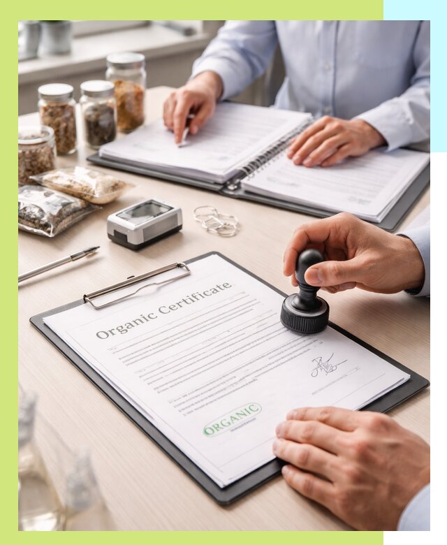Получение органик сертификата для продукции в Шумерле