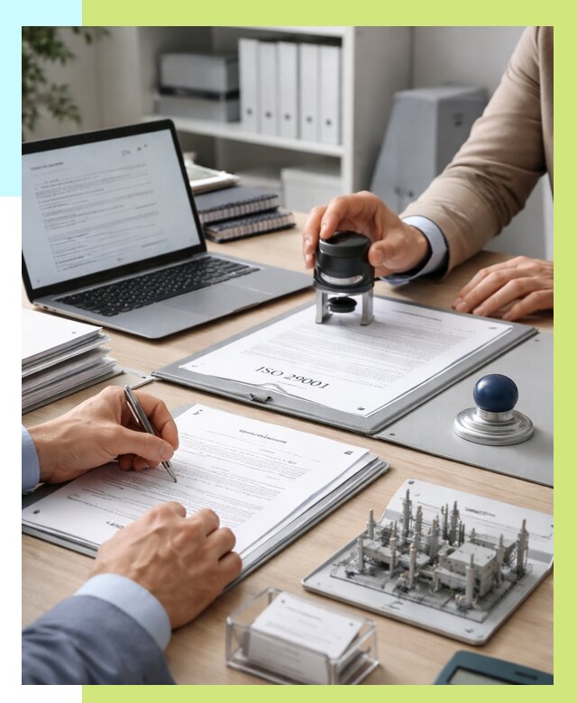 Сертификат ISO 29001 в Шумерле под ключ от 81473 р. | Алешин-Шмр