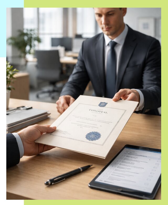 Сертификат ISO 30301 в Шумерле от 38021 р. | Алешин-Шмр - под ключ