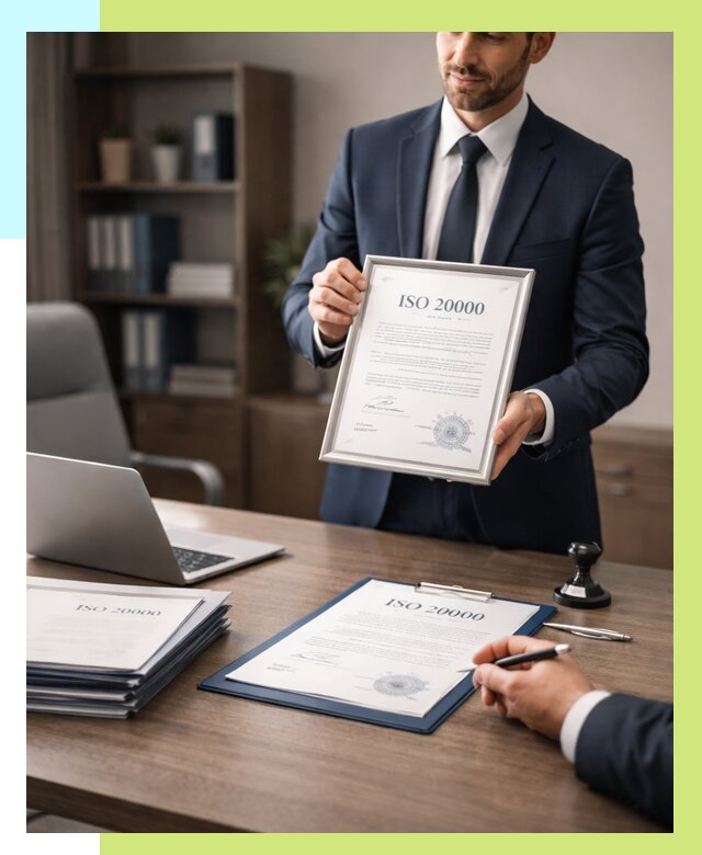 Сертификат ISO 20000 в Шумерле под ключ от 130356 р., Алешин-Шмр